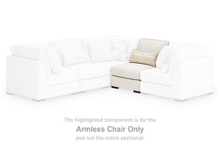 Donelson Creek Armless Chair Chenille Next-Gen Nuvella™ Performance Fabric