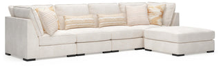 Donelson Creek 4-Piece Sectional and Ottoman