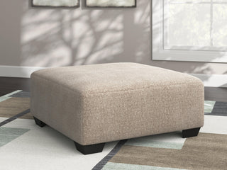 Newellen 3-Piece Sectional and Oversized Ottoman