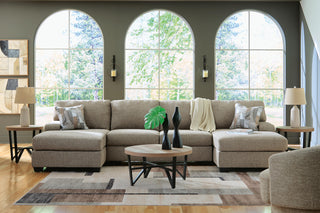 Newellen 3-Piece Sectional with Chaise Chenille