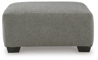 Newellen Oversized Accent Ottoman Chenille
