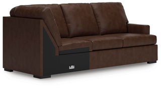 McDowlan RAF Sofa w/Corner Wedge Leather