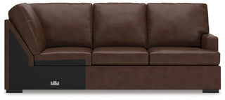 McDowlan RAF Sofa w/Corner Wedge Leather