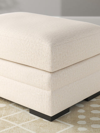 Lango Ottoman Next-Gen Nuvella™ Performance Fabric Chenille