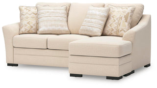 Lango Sofa Chaise Next-Gen Nuvella™ Performance Fabric Chenille