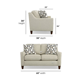 Finley Fabric Loveseat