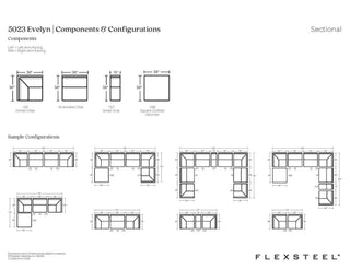 Evelyn Fabric Sectional