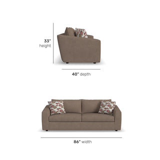 Chevy Fabric Sofa