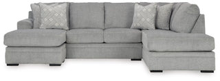 Casselbury 2-Piece Sectional with Chaise Velvet