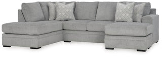 Casselbury 2-Piece Sectional with Chaise Velvet