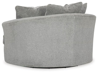 Casselbury Oversized Swivel Accent Chair Velvet