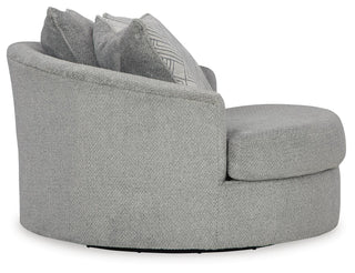 Casselbury Oversized Swivel Accent Chair Velvet