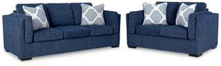 Evansley Sofa and Loveseat