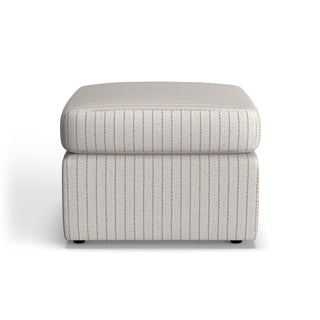 Sky Fabric Ottoman