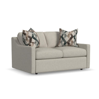 Sky Fabric Loveseat 58" W