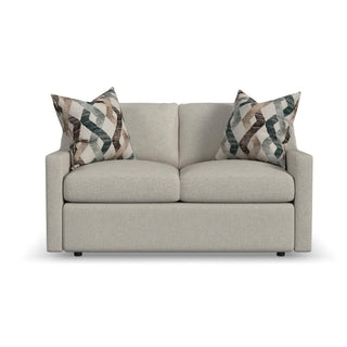 Sky Fabric Loveseat 58" W