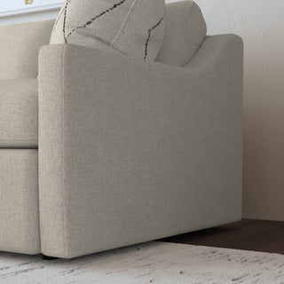 Sky Fabric Sofa 83" W
