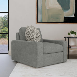 Sky Fabric Chair 43" W