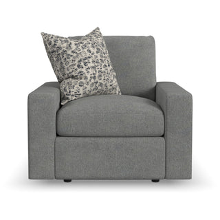 Sky Fabric Chair 43" W