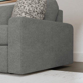 Sky Fabric Loveseat 64" W