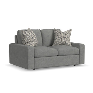 Sky Fabric Loveseat 64" W