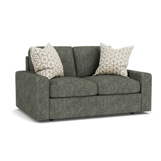 Sky Fabric Loveseat 64" W