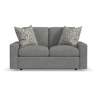 Sky Fabric Loveseat 64" W