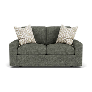 Sky Fabric Loveseat 64" W