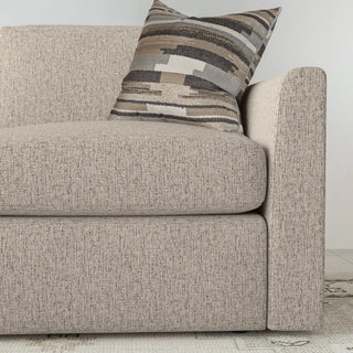 Sky Fabric Loveseat 62" W