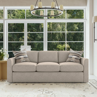 Sky Fabric Sofa 87" W