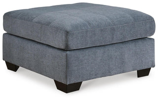 Marleton Oversized Accent Ottoman Microfiber