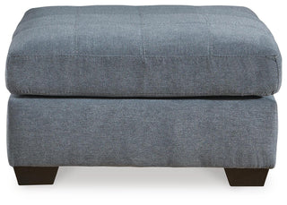 Marleton Oversized Accent Ottoman Microfiber