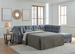 Marleton 2-Piece Sleeper Sectional with Chaise Microfiber