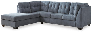 Marleton 2-Piece Sectional with Chaise Microfiber