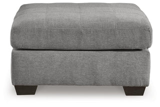 Marleton Oversized Accent Ottoman Microfiber