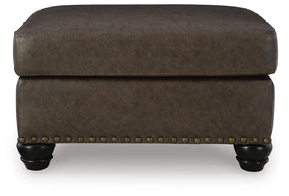 Roxmere Ottoman Faux Leather