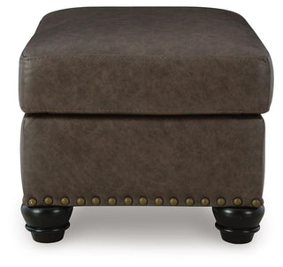 Roxmere Ottoman Faux Leather