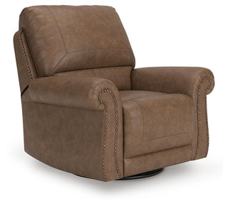 Chasemore Swivel Glider Recliner Faux Leather