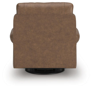 Chasemore Swivel Glider Recliner Faux Leather