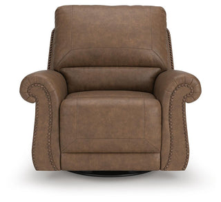 Chasemore Swivel Glider Recliner Faux Leather