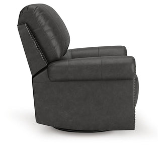 Chasemore Swivel Glider Recliner Faux Leather