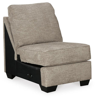 Bovarian Armless Chair Chenille