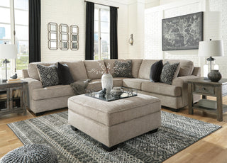 Bovarian 3-Piece Sectional Chenille