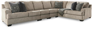 Bovarian 4-Piece Sectional Chenille