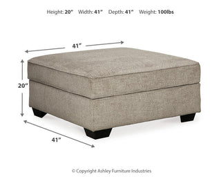 Bovarian Ottoman With Storage Chenille