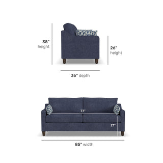 Drew Fabric Sofa