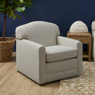 Aggie Fabric Swivel Chair