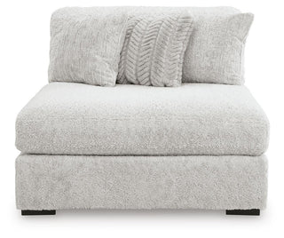 Cuddle Plush Oversized Armless Chaise Velvet Chenille