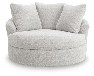 Cuddle Plush 3-Piece Sectional, Chair and Ottoman
