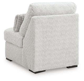 Cuddle Plush 3-Piece Sectional, Chair and Ottoman